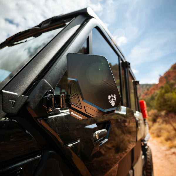 Cuero UTE Side Mirrors (Set of 2) – Billet Utility UTV - Dunes 2 Dezert SXS