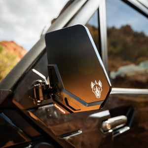 Cuero UTE Side Mirrors (Set of 2) – Billet Utility UTV - Dunes 2 Dezert SXS