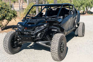 Madigan Motorsports Maverick R 4-Seat Roll Cage & Roof on a Can-Am Maverick R — angle view