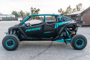 Madigan Motorsports RZR Pro R 4-Seat Roll Cage & Roof on a Polaris RZR Pro R — profile view
