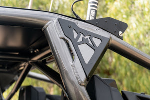Madigan Motorsports RZR Pro R 2-Seat Roll Cage & Roof on a Polaris RZR Pro R — finish detail