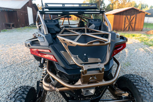 Madigan Motorsports RZR Pro R Spare Tire Mount on a Polaris RZR Pro R — detail