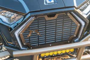 Madigan Motorsports RZR Pro R Clip-In Grille on a Polaris RZR Pro R — detail