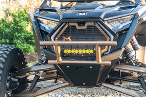 Madigan Motorsports RZR Pro R Mojave Double Front Bumper on a Polaris RZR Pro R — installed