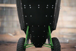 Kawasaki Teryx H2 UHMW Skid Plate and Rock Slider - Dunes 2 Dezert SXS