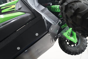 Kawasaki Teryx H2 UHMW Skid Plate and Rock Slider - Dunes 2 Dezert SXS