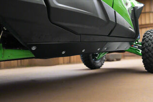 Kawasaki Teryx H2 UHMW Skid Plate and Rock Slider - Dunes 2 Dezert SXS