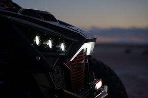 Polaris RZR LED Headlights – Pro R, Turbo R, Pro XP - Dunes 2 Dezert SXS