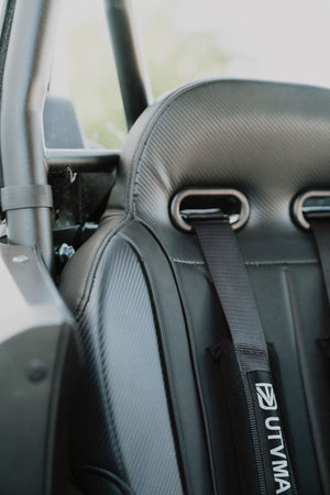KRX 4 Rear Bench Seat w/ Harnesses (2023–2025) - Dunes 2 Dezert SXS