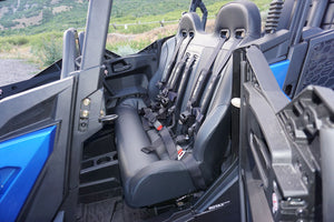 Commander Max Rear Bench Seat w/ Harnesses - Dunes 2 Dezert SXS