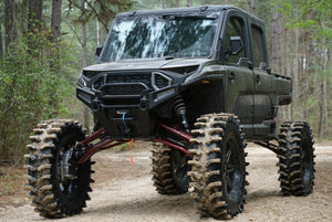 System 3 XT400W mud tire on SXS in deep mud terrain