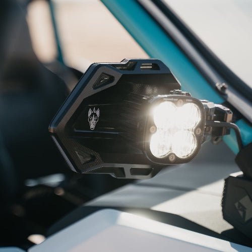 Cuero Baja Side Mirrors Black | Driver & Passenger - Dunes 2 Dezert SXS