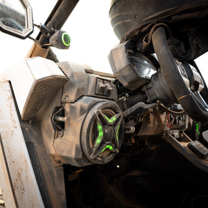SSV Works V6 6.5-inch weatherproof full-range powersports speaker with RGB lighting, additional product photo