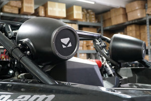 1.85" Kicker KMTC9 Custom Mounts (Pair) | UTVS-TC9-CLAMP-185 - Dunes 2 Dezert SXS