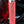 5150 Hyper NiteStik fat whip pair, lit red on a UTV