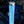 5150 Hyper NiteStik fat whip (whip only), lit blue on a UTV