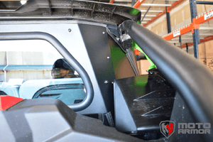Kawasaki H2 Rear Glass Windshield - Dunes 2 Dezert SXS