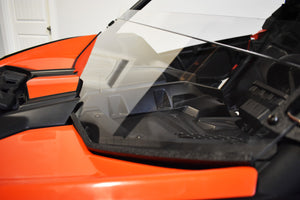 Maverick X3 Clear Half Windshield (2017–23) - Dunes 2 Dezert SXS