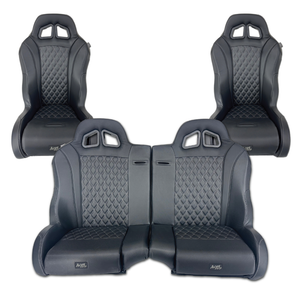 Daytona RZR Pro Seat Bundle | Bucket + Split Bench Set - Dunes 2 Dezert SXS