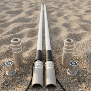Game Changer LED Whip Set - Desert Tan - Dunes 2 Dezert SXS