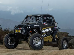 Forged Method 412 Bead Grip UTV Wheel with raw machined finish, multi-spoke design, and 1600 lb load rating for extreme off-road conditions.