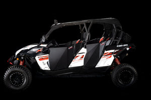 CAN-AM MAVERICK MAX  COMMANDER MAX SUICIDE FULL DOORS  #DS-4101 - Dunes 2 Dezert SXS