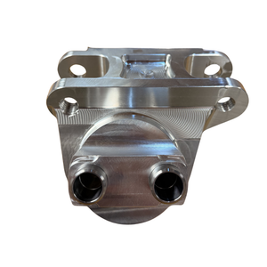 Close view of CA Tech USA precision machined Maverick R steering rack dowel pins