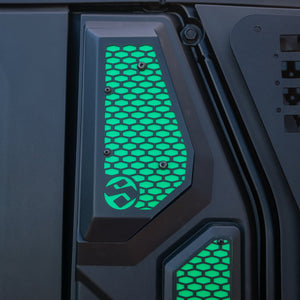 Polaris Xpedition Side Vent Covers | SDR Overlay Plates - Dunes 2 Dezert SXS