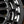 Metal FX Delta 6R Beadlock Satin Black Contrast Cut UTV wheel, detail view