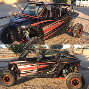 UTV Speed Polaris RZR XP 4 1000 / XP 4 Turbo / Turbo S 4 Fastback cage – photo 13
