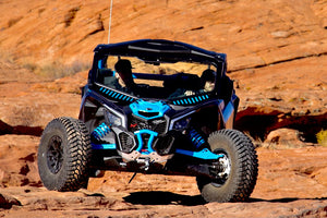 Can-Am X3 2.0 Vented Glass Windshield (Collective) - Dunes 2 Dezert SXS