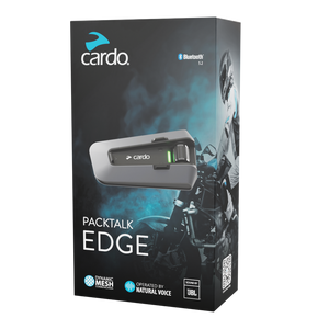 Cardo Packtalk Edge Bluetooth Communication System - Dunes 2 Dezert SXS