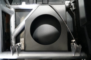 Can-Am® X3 Low Profile Front Passenger Side 10” Sub Box Enclosure – Unloaded | UTVS-X3-ENC-LP-FPASS - Dunes 2 Dezert SXS