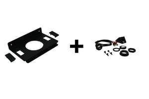 RZR Pocket Head Unit Mount w/o Rocker Switch Cutouts | UTVS-RZR-HUMT-PKT-NORKR - Dunes 2 Dezert SXS