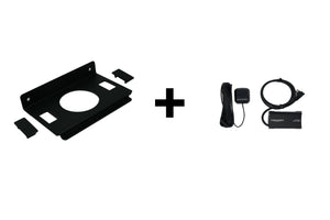 RZR Pocket Head Unit Mount w/o Rocker Switch Cutouts | UTVS-RZR-HUMT-PKT-NORKR - Dunes 2 Dezert SXS