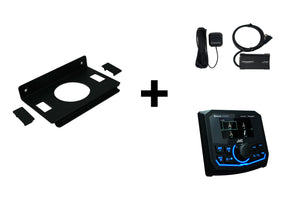 RZR Pocket Head Unit Mount w/o Rocker Switch Cutouts | UTVS-RZR-HUMT-PKT-NORKR - Dunes 2 Dezert SXS