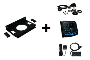 RZR Pocket Head Unit Mount w/o Rocker Switch Cutouts | UTVS-RZR-HUMT-PKT-NORKR - Dunes 2 Dezert SXS