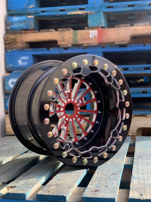 Alba Racing Crusher Pro billet beadlock wheel, 5x4.5, for Polaris RZR Pro R — view 7