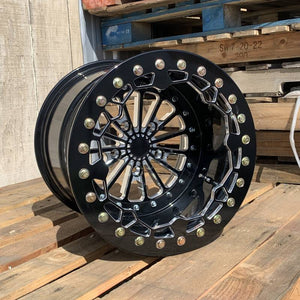 Alba Racing Crusher Pro billet beadlock wheel, 5x4.5, for Polaris RZR Pro R — view 1