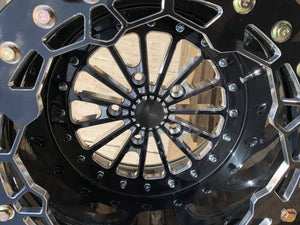 Alba Racing Crusher Pro billet beadlock wheel, 5x4.5, for Polaris RZR Pro R — view 3
