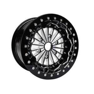 Alba Racing Crusher Pro billet beadlock wheel, 6x5.5, for Can-Am Maverick R — view 3