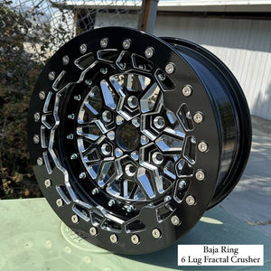 Alba Racing Fractal Crusher billet beadlock wheel, 6x5.5, for Can-Am Maverick R — view 10