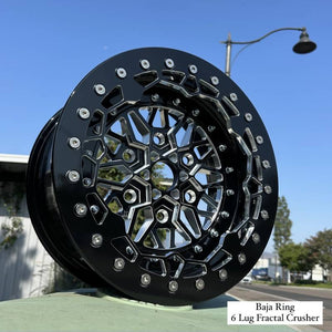 Alba Racing Fractal Crusher billet beadlock wheel, 6x5.5, for Can-Am Maverick R — view 9