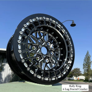 Alba Racing Fractal Crusher billet beadlock wheel, 6x5.5, for Can-Am Maverick R — view 5