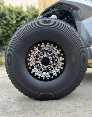 Crusher Pro Billet Beadlock UTV Wheels - Dunes 2 Dezert SXS
