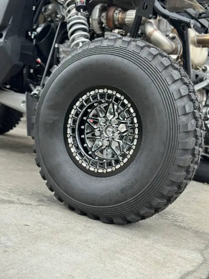 Alba Racing Fractal Crusher billet beadlock wheel, 5x4.5, for Polaris RZR Pro R — view 3