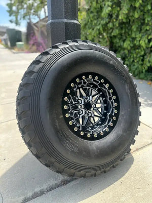 Alba Racing Fractal Crusher billet beadlock wheel, 5x4.5, for Polaris RZR Pro R — view 1