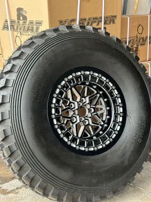 Alba Racing Fractal Crusher billet beadlock wheel, 5x4.5, for Polaris RZR Pro R — view 2