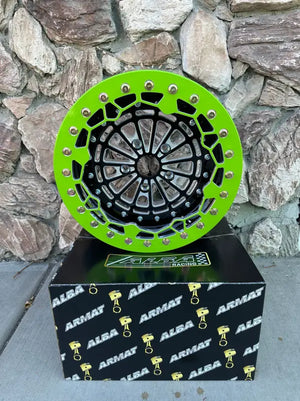 Alba Racing Crusher Pro Rally billet beadlock wheel, 5x4.5, for Polaris RZR Pro R — view 6