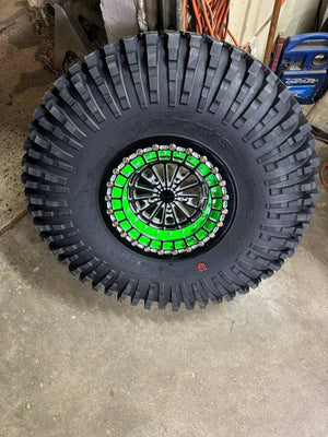 Alba Racing Crusher Pro Rally billet beadlock wheel, 5x4.5, for Polaris RZR Pro R — view 9